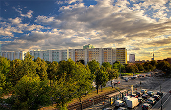 Hanns-Eisler-Str-Baugenossenschaft-Zentrum photographed by reinhard simon berlin 9