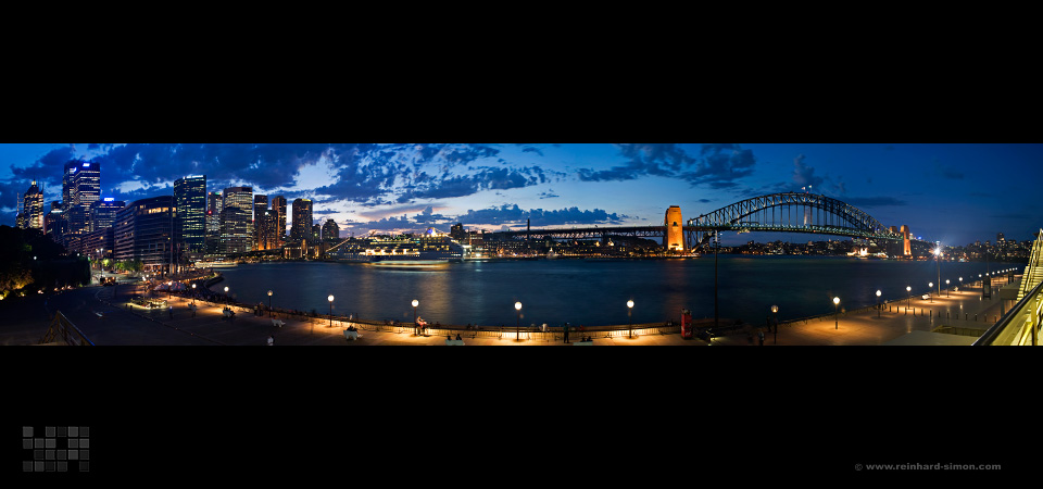 Panorma aus Sidney, Harbour Bridge