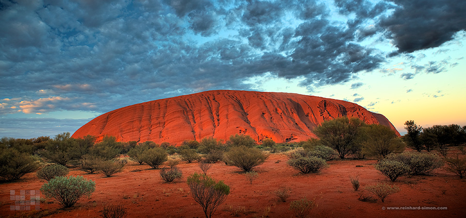 Uluru, Ayers Rock in Australien